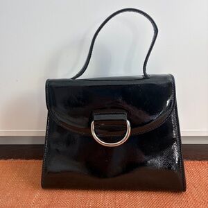 Little Liffner Patent Leather Lady Top Handle Bag